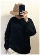 画像2: ichi(イチ）　シャツコール裾リブプルオーバー (2)