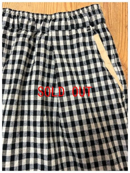 画像7: sun valley(サンバレー）　コットンリネン平織りテーパードパンツ (7)