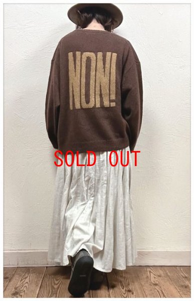 画像6: ichi(イチ）　シェットランドウールプルオーバー (6)