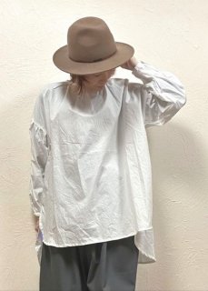 ichi - 美品 ichi イチ ギャザーブラウス コットン グリーン