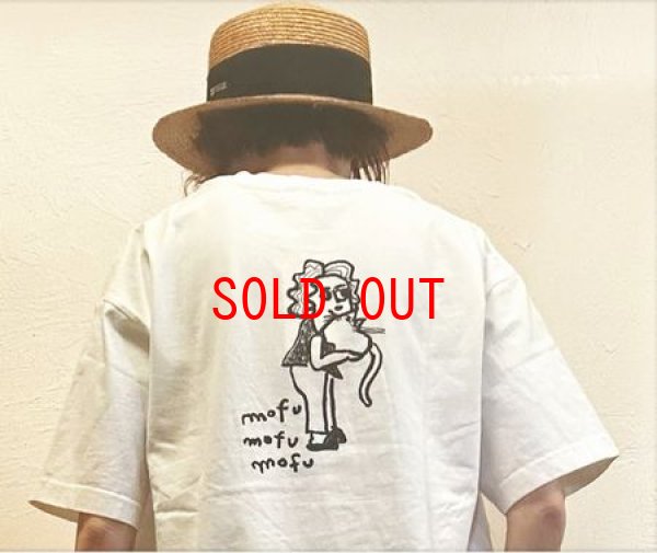 画像1: heavenly（ヘブンリー）　プリントTシャツ”mofu mofu" (1)