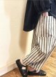 画像2: sun valley(サンバレー）　コットンリネン平織りサイドポケットパンツ (2)