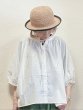 画像1: LUEUF（ルフ）　フリルネックシャツ (1)