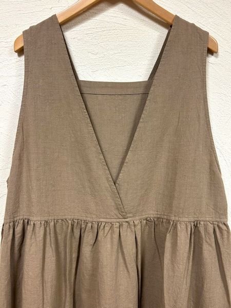 画像9: heavenly（ヘブンリー）　コットンリネン2wayジャンパースカート (9)