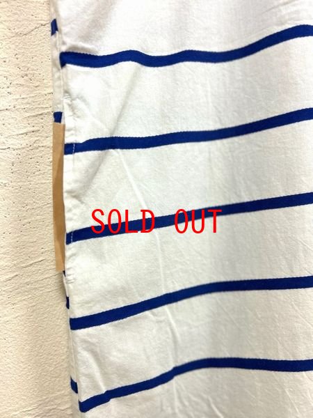 画像11: sun valley（サンバレー）　コットン織柄ボーダーギャザーワンピース (11)