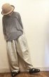 画像2: heavenly（ヘブンリー）　ヘビーリネンタックパンツ (2)