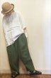 画像3: heavenly（ヘブンリー）　ヘビーリネンタックパンツ (3)