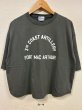画像5: BLUE LAKE MARKET（ブルーレイクマーケット）　ヘムラウンドハㇿ加工プリントTee (5)