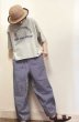 画像2: BLUE LAKE MARKET（ブルーレイクマーケット）　ヘムラウンドハㇿ加工プリントTee (2)