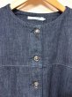 画像8: sun valley(サンバレー）　コットン甘織デニムノーカラージャケット (8)