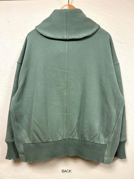 画像5: tumugu（ツムグ）　コットン裏起毛×ニットジャケット (5)