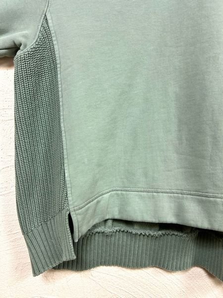 画像9: tumugu（ツムグ）　コットン裏起毛×ニットプルオーバー (9)