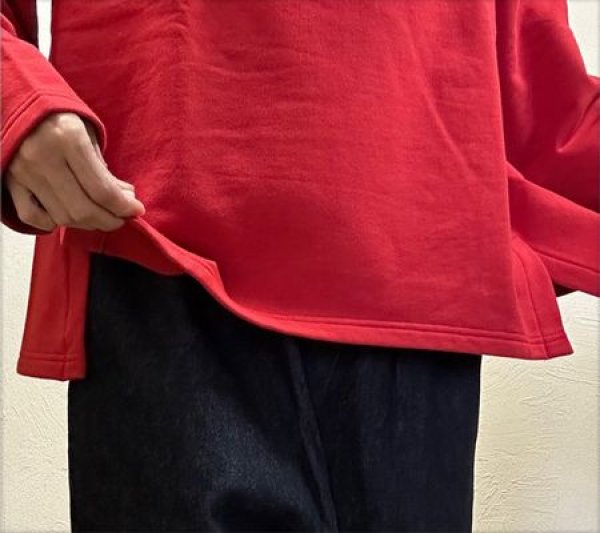 画像4: LUEUF（ルフ）　ループバックスリットプルオーバー (4)