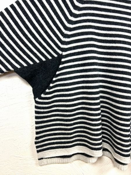 画像6: TANG（タング）　ウール×リサイクルナイロンサイドポケットハイネックプルオーバー (6)