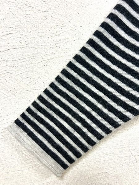 画像8: TANG（タング）　ウール×リサイクルナイロンサイドポケットハイネックプルオーバー (8)