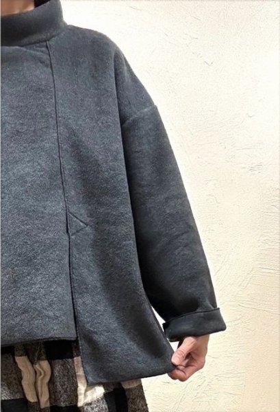 画像3: tumugu（ツムグ）　サステナブルフリースプルオーバー (3)