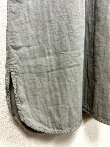 画像9: sun valley（サンバレー）　コットンダブルガーゼ製品染め2wayチュニック (9)