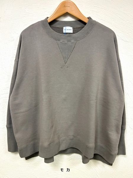 画像8: BLUE LAKE MARKET(ブルーレイクマーケット)　裏毛ガセットプルオーバー (8)