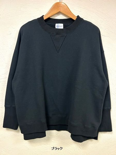 画像10: BLUE LAKE MARKET(ブルーレイクマーケット)　裏毛ガセットプルオーバー (10)