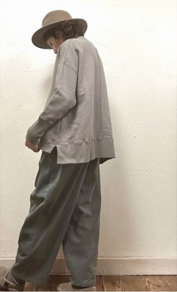 画像5: BLUE LAKE MARKET(ブルーレイクマーケット)　裏毛ガセットプルオーバー (5)