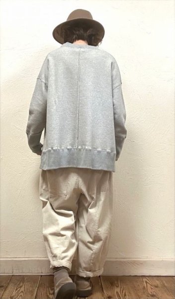 画像6: BLUE LAKE MARKET(ブルーレイクマーケット)　裏毛ガセットプルオーバー (6)