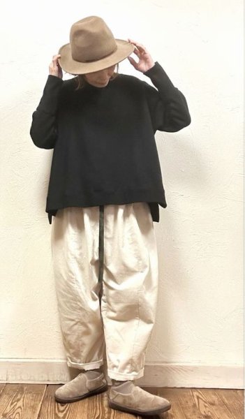 画像4: BLUE LAKE MARKET(ブルーレイクマーケット)　裏毛ガセットプルオーバー (4)